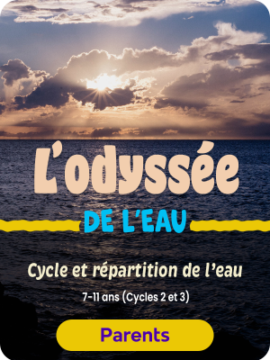 L’odyssée de l’eau. Cycle et répartition de l’eau