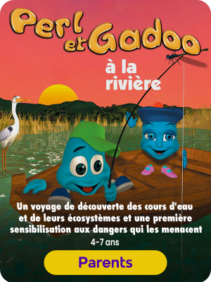 Perl & Gadoo à la rivière